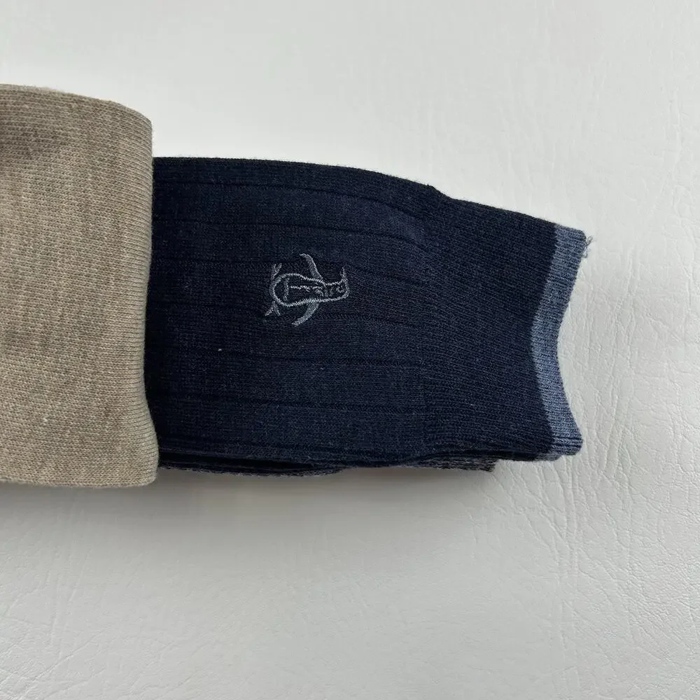 Original Penguin Men’s 4 Pack Crew Dress Socks Size 8-13 Cotton Gift Set NEW